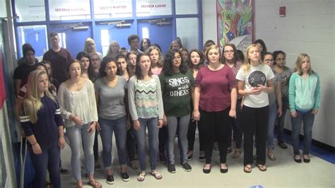 Osceola Fundamental High School Sings Ukuthula Youtube