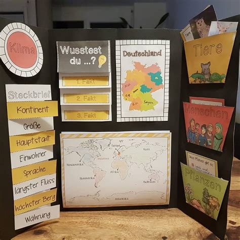 If you and your family are into lapbooks, booklets, or other foldables, you will love this free gift from homeschool share! unterichtmitspass on Instagram: "LÄNDER LAPBOOKS ...