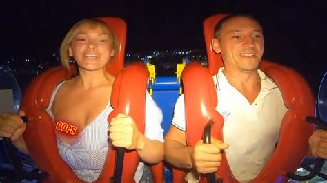 Slingshot Ride Girl Fail Compilation Funny And Shocking Moments 57