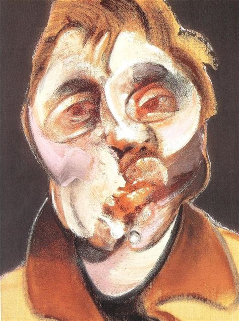 Francis Bacon Self Portrait 1969 Oil On Canvas Private Francis