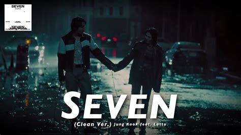 정국 Jung Kook Seven Feat Lattoclean Ver English Lyrics Youtube