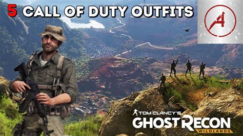 Ghost Recon Wildlands 5 Call Of Duty Outfits Youtube