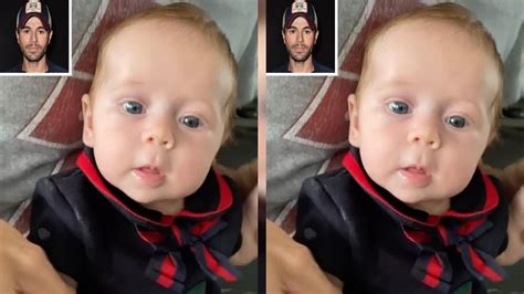 Enrique Iglesias Has Adorable Daddy Daughter Dance With His 2 Month Old
