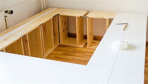 Bett podest ikea / ikea aktueller prospekt 01 07 31 12 2020 31 jedewoche rabatte de : DIY IKEA HACk - Plattform-Bett selber bauen aus Ikea ...