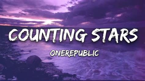 Onerepublic Counting Stars Lyricsletra Youtube