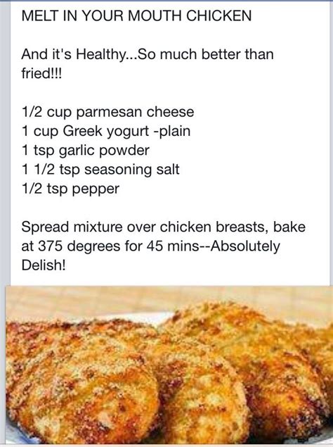 Tips for making melt in your mouth chicken: Melt in your mouth chicken (low carb) | Chicken recipes ...