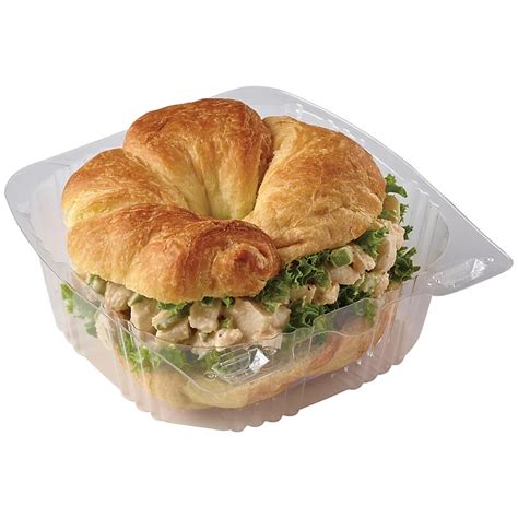 H E B Meal Simple Rotisserie Chicken Salad Croissant Sandwich Shop