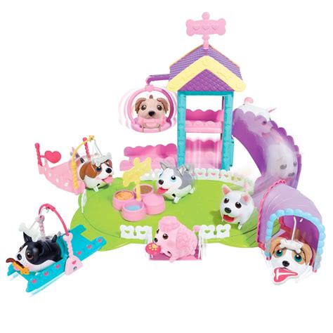 Chubby puppies are coming soon! Spin Master - Chubby Puppies Ultimate Dog Park With 3 Bonus Playsets Toys R Us Exclusive
