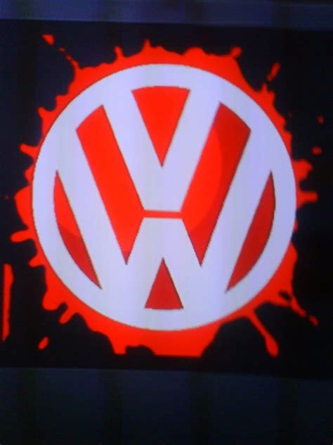 Red Volkswagen Logo Logodix
