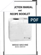Bread flour, fine sea salt, water, pickle juice, potato flakes and 4 more. Complete Welbilt Bread Machine Manuals