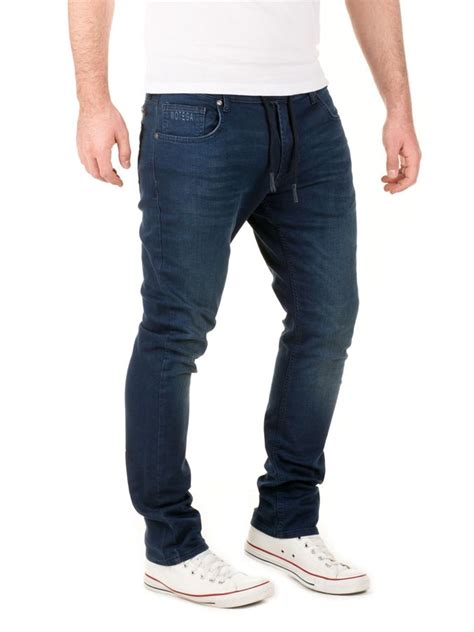 Wotega Noah Sweatpants In Jeans Look Dress Blues 3r4024