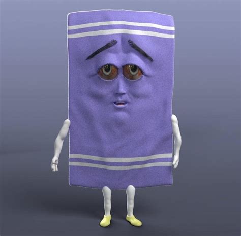 Realistic 3d Model Of Towelie Created By Joe Parente Ig