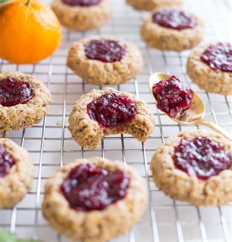 Cranberry Orange Thumbprint Cookies Making Thyme For Health