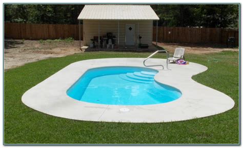 Fiberglass Pools For Small Yards Pools Home Decorating Ideas