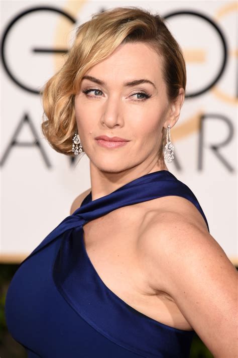The Absolute Best Hair And Makeup Looks At The 2016 Golden Globes Kate Winslet Kate Winselt