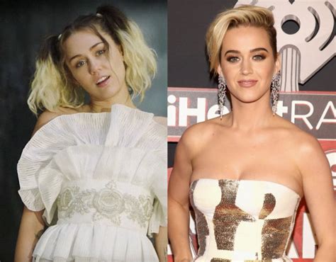 Miley Cyrus Says Katy Perry S Song I Kissed A Girl Is About Her Exclaim