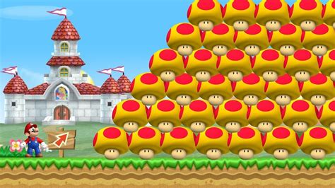 Can Mario Collect 999 Mega Mushrooms In New Super Mario Bros Wii Hd