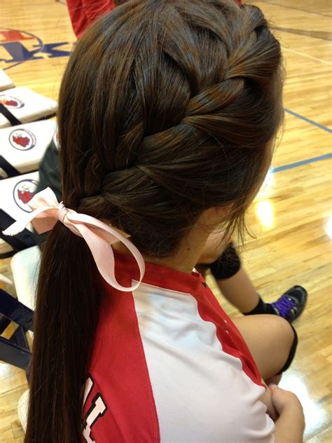 Volleyball Hair Volleyball Hairstyles Sporty Hairstyles Cute