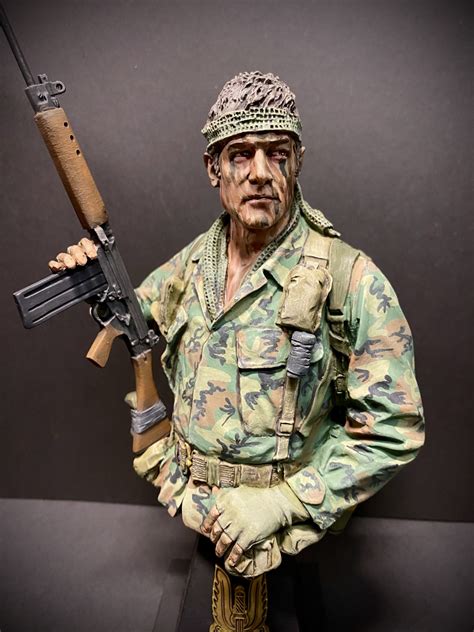 Australian SASR Vietnam War Naked Army By Andrew Judson Putty Paint
