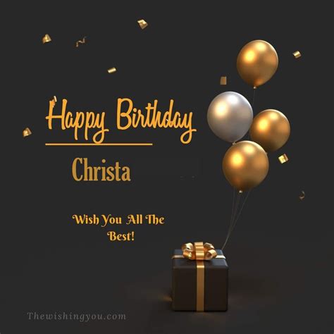 HD Happy Birthday Christa Cake Images And Shayari