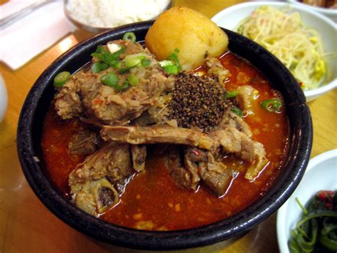 Let`s watch korean food here at koreanmall. File:Korean.food-Gamjatang-01.jpg - Wikimedia Commons
