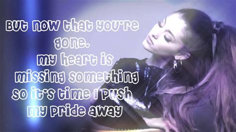 Ariana Grande My Everything Lyrics Youtube