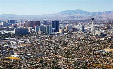 Aerial View Of Las Vegas Strip Photograph By Allan Baxter