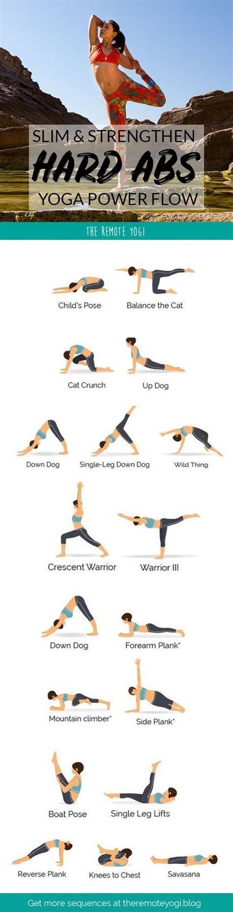 Yoga For Strong Abs And Arms Free Printable Pdf Cool Yoga Poses Yoga