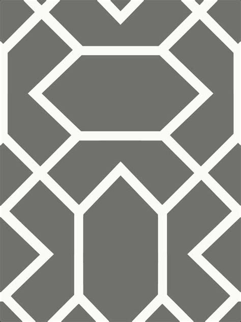 Dark Grey Modern Geometric Peel And Stick Wallpaper Rmk9069wp By York