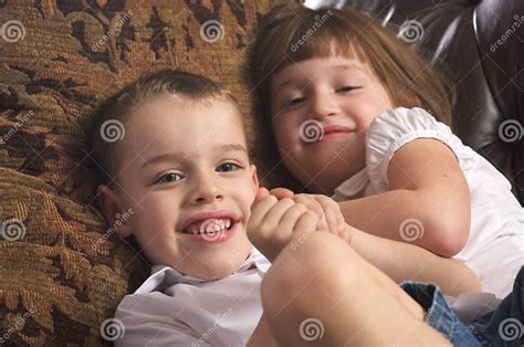 brother and sister having fun stock image image of female looking 7659865