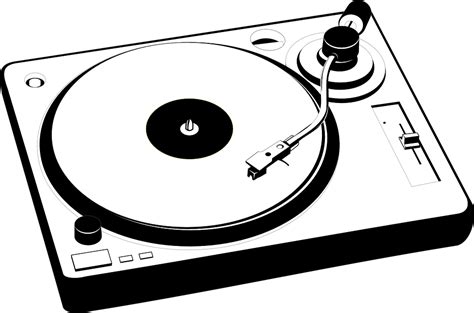 Turntable Record Player Antique Free Vector Graphic On Pixabay