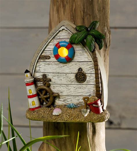 This fun and imaginative project is. Nautical Fairy Door | Wind and Weather | Fairy door, Fairy doors, Dragon decor