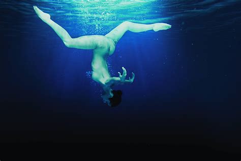 Mauricio Velez Half Angels Half Demons Underwater Nude Color Limited Edition Photograph