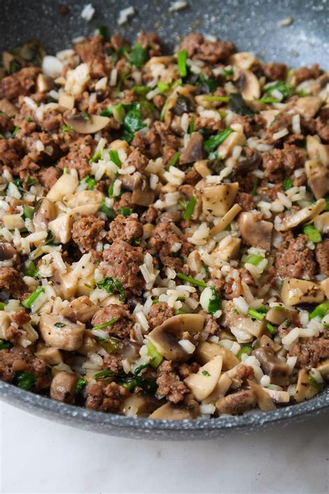 Healthy Ground Beef Rice Skillet Homemade Mastery