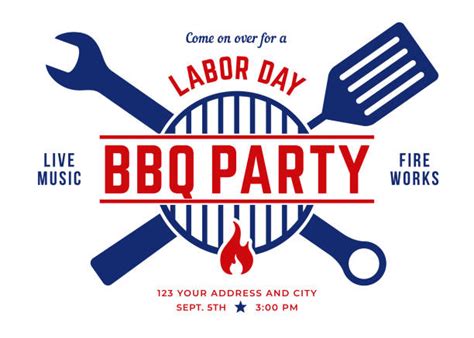 Labor Day Grill Illustrations Royalty Free Vector Graphics And Clip Art
