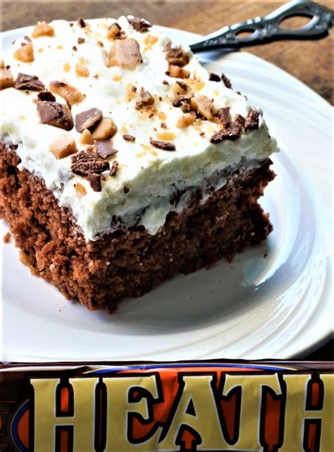 Skor Candy Bar Cake My Recipe Treasures