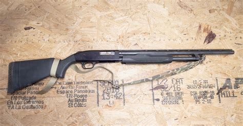 Mossberg 500c 20 Gauge Police Trade In Shotgun With Synthetic Stock