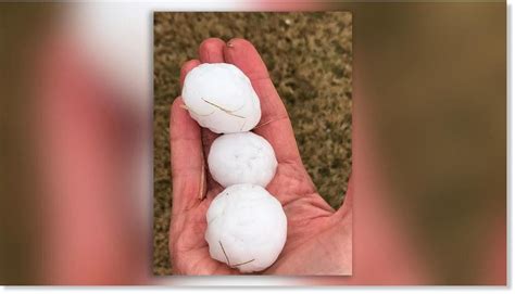 Large Hailstones Pound Parts Of Oklahoma Earth Changes