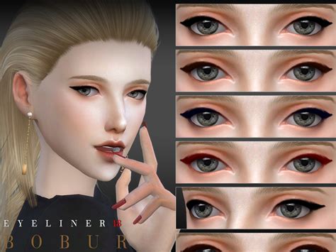 The Sims Resource Bobur Eyeliner 18