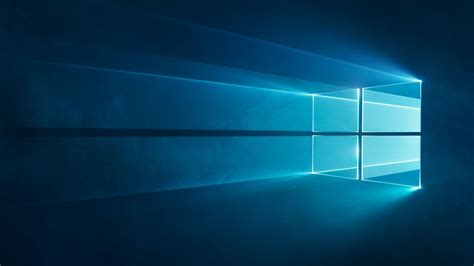Wallpaper Windows 10 Windows Logo Blue Hd Technology