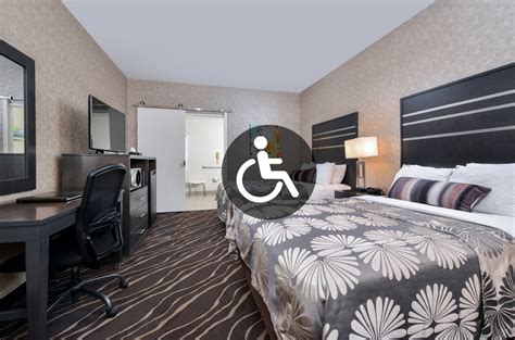 2 Queens Room Mobility Accessible Park Place Inn Mini Suites
