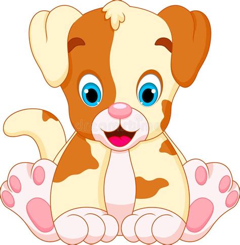 Cute Puppy Cartoon Stock Illustration Illustration Of Cartoon 35665945