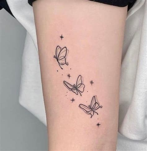 Tatuajes de mariposas pequeñas
