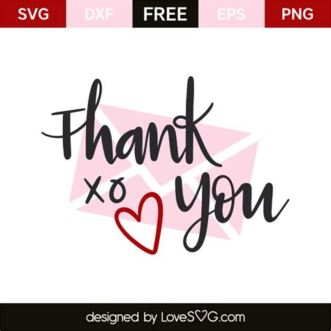 Thank you | Lovesvg.com