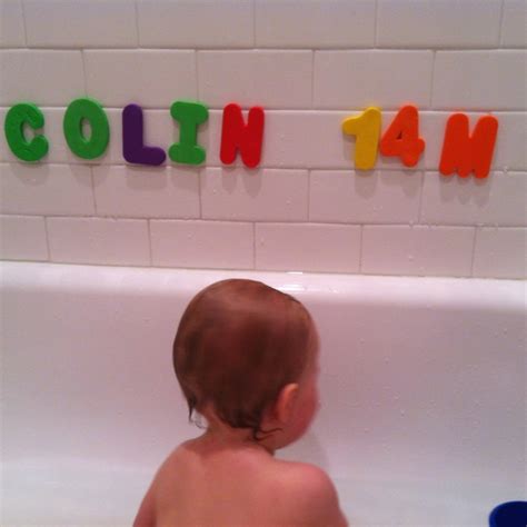 Alphabet Bath Letters Numbers Help Make A Cute And Easy Monthly Picture