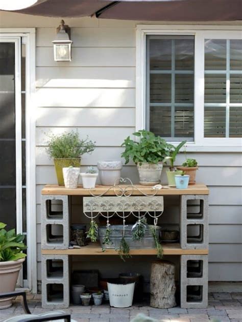 20 Diy Potting Bench Ideas For Your Garden The Handymans Daughter