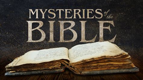 Watch Mysteries Of The Bible 1996 Online Free Trial The Roku