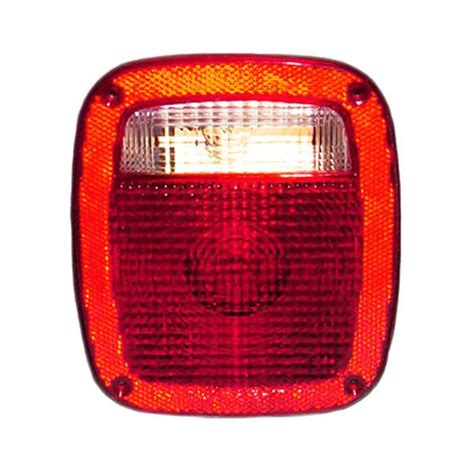 No more sourcing larger charge wire, piggybacking additional wire, or sourcing a larger inline fuse or fuse holder. Sherman® - Jeep CJ5 / CJ6 / CJ7 1981 Replacement Tail Light