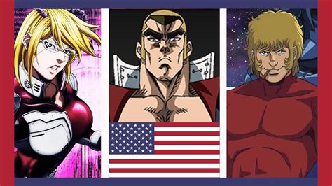 Anime American Characters