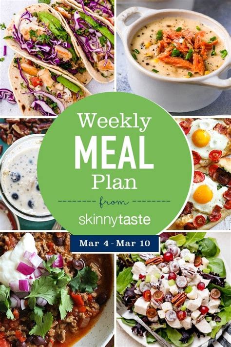 Skinnytaste Meal Plan March 4 March 10 Skinnytaste Bloglovin